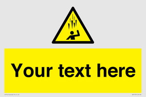 Custom Falling Ice sign